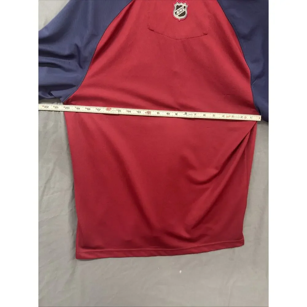 Colorado Avalanche NHL Reebok Men's Authentic Center Ice Maroon Polo Shirt